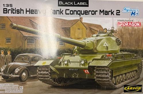 Coelianmodels, Dragon 3555, Conqueror Mk. 2, 1/35, € 54,99, Hobby en Vrije tijd, Modelbouw | Auto's en Voertuigen, Nieuw, Tank