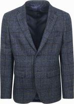 Gezocht: Noord-Holland Blauw harris tweed colbert mt.60 XXXL, Ophalen, Zo goed als nieuw, Overige maten, Blauw