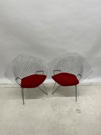 2 daimond chairs van bertoia voor knoll, Ophalen
