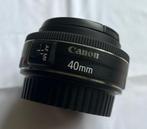 Canon 40mm Macrolens + Canon foedraal, Ophalen of Verzenden, Zo goed als nieuw, Macrolens
