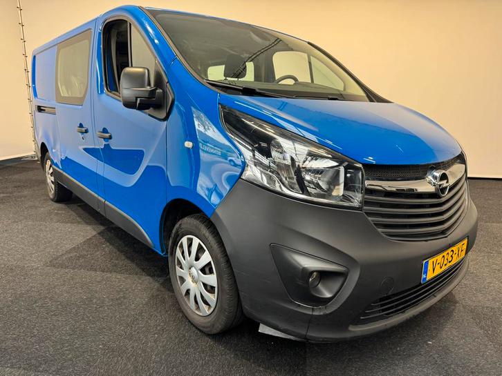 Opel VIVARO 1.6 CDTI Dubbel cabine L2 H1 145 PK (bj 2019), Auto's, Bestelauto's, Bedrijf, Te koop, ABS, Airbags, Airconditioning