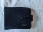1 zwart leren pasjeshouder, 8x10 cm., Ophalen of Verzenden, Gebruikt