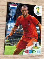 Panini WK 2014 Wesley Sneijder, Verzamelen, Ophalen of Verzenden, Zo goed als nieuw, Buitenlandse clubs, Poster, Plaatje of Sticker