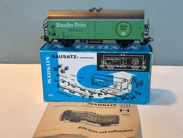 Märklin 4934 bierwagon Staufen Bräu beschikbaar voor biedingen