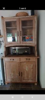 Antieke grenen kast, Huis en Inrichting, Kasten | Buffetkasten, Ophalen, Gebruikt, 25 tot 50 cm