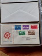 Nederlandse eerste dag envelop E 29 uit 1957., Postzegels en Munten, Postzegels | Eerstedagenveloppen, Nederland, Ophalen of Verzenden
