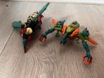 Lot van 2 Beast Wars Transformers - incompleet, Verzamelen, Transformers, Overige generaties, Ophalen of Verzenden, Gebruikt, Overige rassen