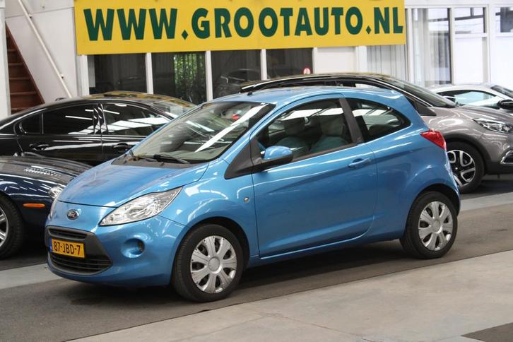 Ford Ka 1.2 Titanium NAP, Airco, Stuurbekrachtiging, Auto's, Ford, Bedrijf, Te koop, Ka, ABS, Airbags, Airconditioning, Boordcomputer