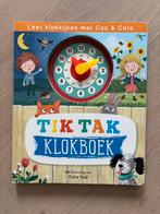 Tik Tak Klokboek - Leer Klokkijken met Cas & Cato, Ophalen, Zo goed als nieuw, Uitklap-, Voel- of Ontdekboek, 3 tot 4 jaar