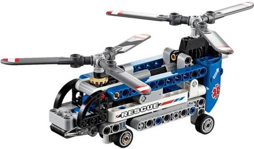 Lego | Technic | Helikopter met dubbele rotor | 42020, Kinderen en Baby's, Speelgoed | Duplo en Lego, Gebruikt, Lego, Complete set