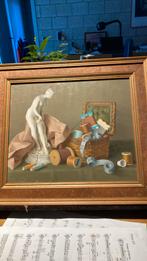 Gerald Norden. Lady with Sewing Basket, Ophalen of Verzenden