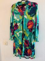 ChrisSize schitterende doorknoop jurk/ tuniek maat 1 (48/50), Kleding | Dames, Ophalen of Verzenden, Zo goed als nieuw, Zwart