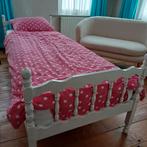 1 persoons bed 80 x 220 cm, vintage wit, Ophalen, Gebruikt, 90 cm, Eenpersoons