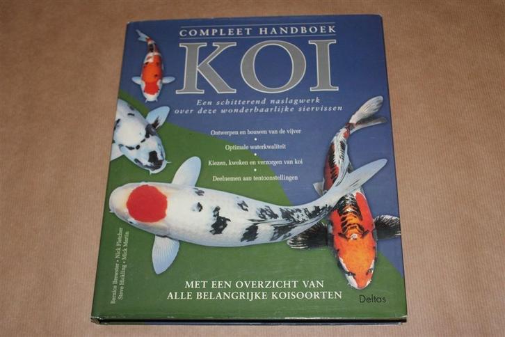 Compleet handboek koi., Boeken, Dieren en Huisdieren, Gelezen, Ophalen of Verzenden