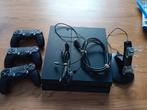 Playstation 4 met spellen, Ophalen of Verzenden, Met 3 controllers of meer, Slim, 500 GB