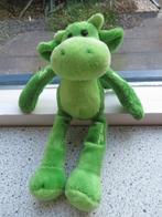 Groen velours koe of koetje van Hema Beestenbende, Ophalen of Verzenden, Gebruikt, Koe