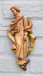 Wandbeeld Apostel Simon, Antiek en Kunst, Antiek | Religie, Ophalen of Verzenden