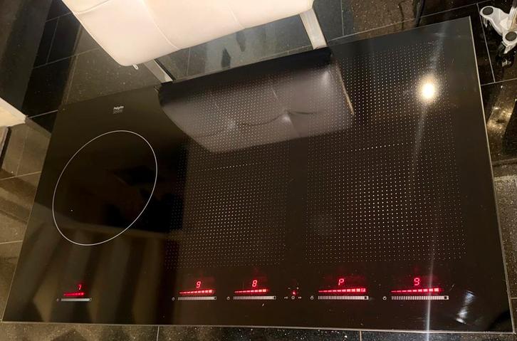 Pelgrim IDK893ONY inductie kookplaat 90 cm, bridgezones ZGAN, Witgoed en Apparatuur, Kookplaten, Zo goed als nieuw, Inbouw, Inductie