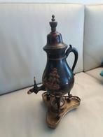 Theekan Tin Kurz met theelicht - Koper & Tin set 25 euro, Antiek en Kunst, Ophalen of Verzenden