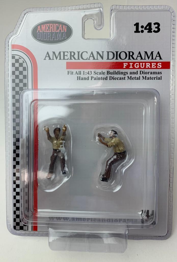 Mechanic Crew 4x4 Camel Trophy Metal Figures set no 3, 1/43, Hobby en Vrije tijd, Modelauto's | 1:43, Nieuw, Auto, Overige merken