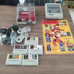 Nintendo snes origineel, Ophalen of Verzenden, Zo goed als nieuw, Met 2 controllers
