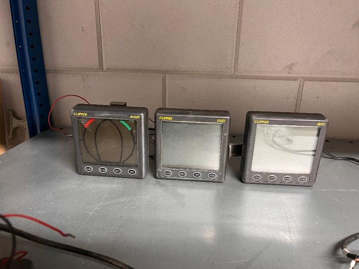 3 x Nasa Marine Clipper Wind / Duet / GPS, Watersport en Boten, Navigatiemiddelen en Scheepselektronica, Gebruikt, Gps of Kompas