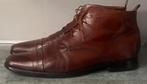 Alessandro di Roma. Italiaanse leren herenschoenen. Mt 46., Ophalen of Verzenden, Bruin, Alessandro di Roma, Veterschoenen