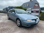 Alfa Romeo 156 1.8 Twin Spark Sportwagon 2002 Blauw, Voorwielaandrijving, 65 €/maand, Stof, 4 cilinders