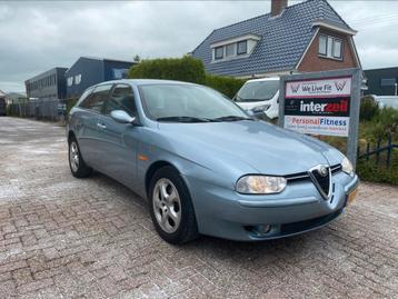Alfa Romeo 156 1.8 Twin Spark Sportwagon 2002 Blauw beschikbaar voor biedingen