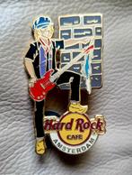 Hard rock cafe Amsterdam serveerder, gitaar, klompen pin, Ophalen of Verzenden, Zo goed als nieuw, Overige typen