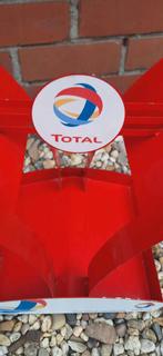 Vintage Total toonbank display voor olieblikken️️⛽️, Ophalen, Gebruikt, Gebruiksvoorwerp, .