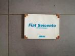 gebruikershandleiding voor FIAT SEICENTO  type 187  97/04, Auto diversen, Handleidingen en Instructieboekjes, Ophalen of Verzenden