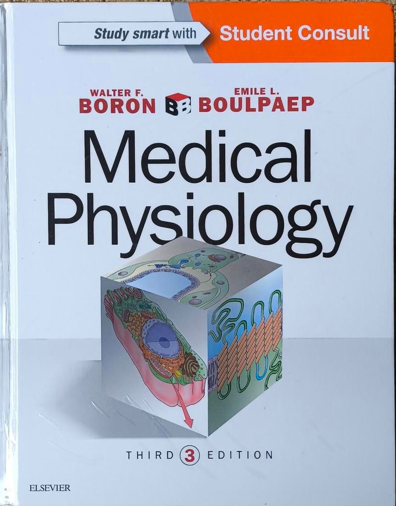 Medical Physiology - Studieboek Geneeskunde (ZGAN), Boeken, Ophalen of Verzenden, Boron & Boulpaep, Beta, WO