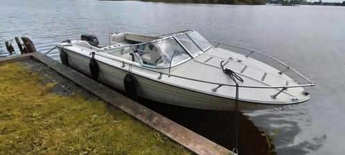 Almar met 25 pk Suzuki 4 stroke, Watersport en Boten, Speedboten, Zo goed als nieuw, 3 tot 6 meter, Benzine, Minder dan 70 pk