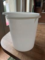 Tupperware Emmer Wit - Camping/Camper, Ophalen of Verzenden, Gebruikt, Wit, Bak of Kom