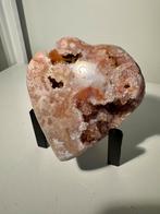 Hart van roze amethist, Verzamelen, Mineralen en Fossielen, Ophalen of Verzenden