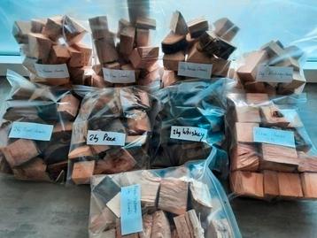 Rookhout, schoon, droog en goedkoop voor uw kamado, rookoven beschikbaar voor biedingen