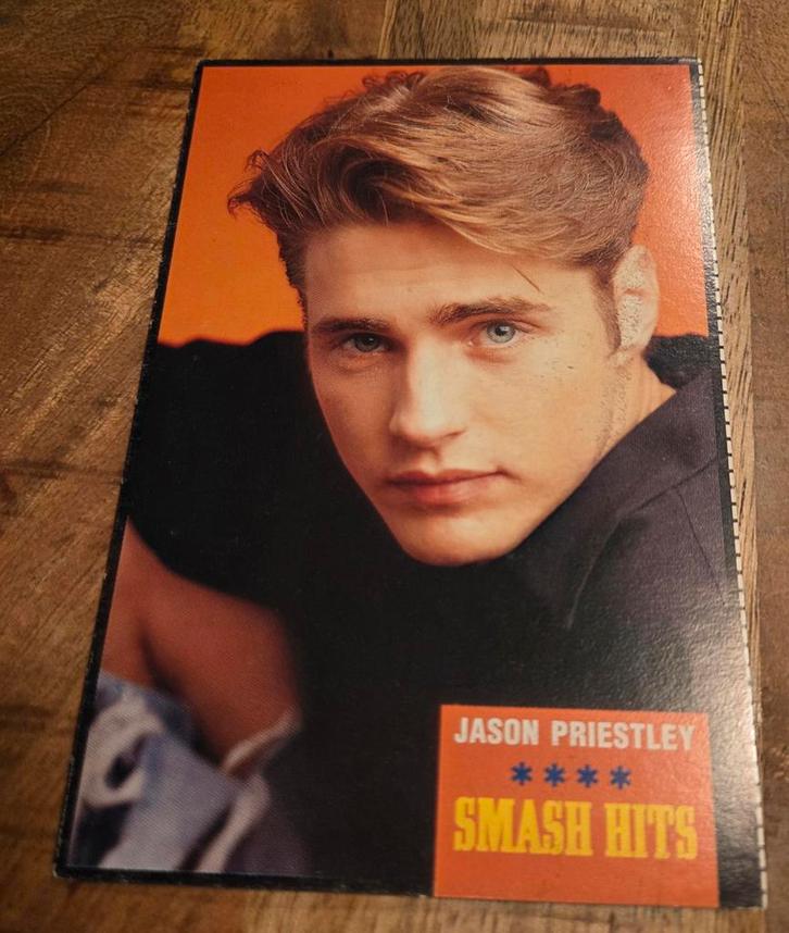 Jason Priestley, Verzamelen, Ansichtkaarten | Themakaarten, Gelopen, 1980 tot heden, Sterren en Beroemdheden, Verzenden