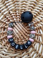 speenkoord luipaard/roze met f zonder naam €10,95, Ophalen of Verzenden, Nieuw, Kraamcadeau