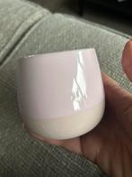 Bloempot ikea roze grijs mini, Tuin en Terras, Bloempotten, Steen, Rond, Ophalen of Verzenden, Zo goed als nieuw