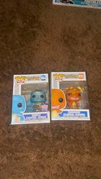 Funko pop charmander, squirtle shiny, Ophalen of Verzenden, Zo goed als nieuw