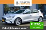 Ford Focus 1.0 EcoBoost Hybrid Trend Edition Bu € 19.725,0, Auto's, Ford, Zilver of Grijs, Hatchback, 999 cc, 56 €/maand