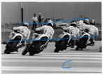 Yamaha RD350 race team racing motor sport motosport foto, Ophalen of Verzenden, Zo goed als nieuw, Motoren