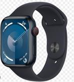 Apple watch series 9, Apple, Zo goed als nieuw, Zwart, Verzenden