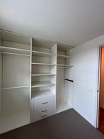 Nette inbouwkast 2,57m breed x 2,55m hoog - Zelf demonteren, Huis en Inrichting, Ophalen, Zo goed als nieuw, Met lade(s), 200 cm of meer