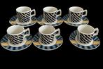 Set van 6 Rosenthal Flash espresso kop & schotel – puntgaaf, Ophalen of Verzenden