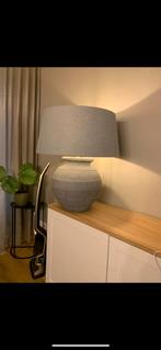 Grote kruiklamp/tafellamp, Huis en Inrichting, Lampen | Lampenkappen, Ophalen, Zo goed als nieuw, Rond, 50 cm of meer