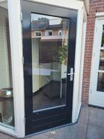 Buitendeur, Doe-het-zelf en Verbouw, Kozijnen en Schuifpuien, Gebruikt, Deurkozijn, 150 tot 225 cm, Inclusief glas