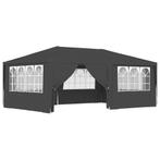 Partytent met zijwanden professioneel 90 g/m² 4x6 m antracie, Verzenden, Partytent, Nieuw, 2 meter of meer