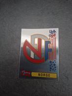 Panini sticker WK 94 USA. Embleem Noorwegen., Verzenden, Zo goed als nieuw, Sticker
